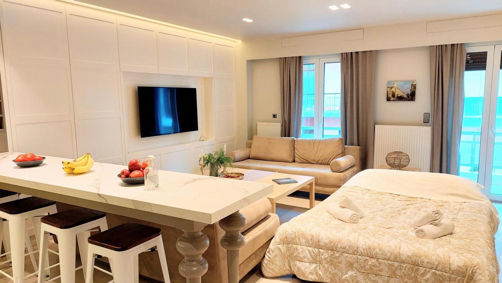 Luxurious Apartment In Acropolis Atenas Exterior foto